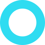 the light blue circle